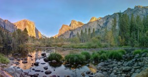 Fall Sunset at Valley View -- 8 x 16 Ft. Wall Mural